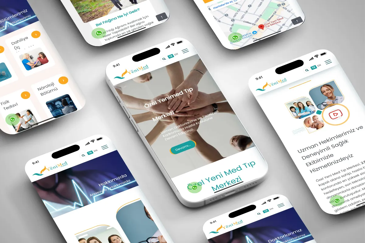 Mobil Uyumlu Web Site Tasarımı