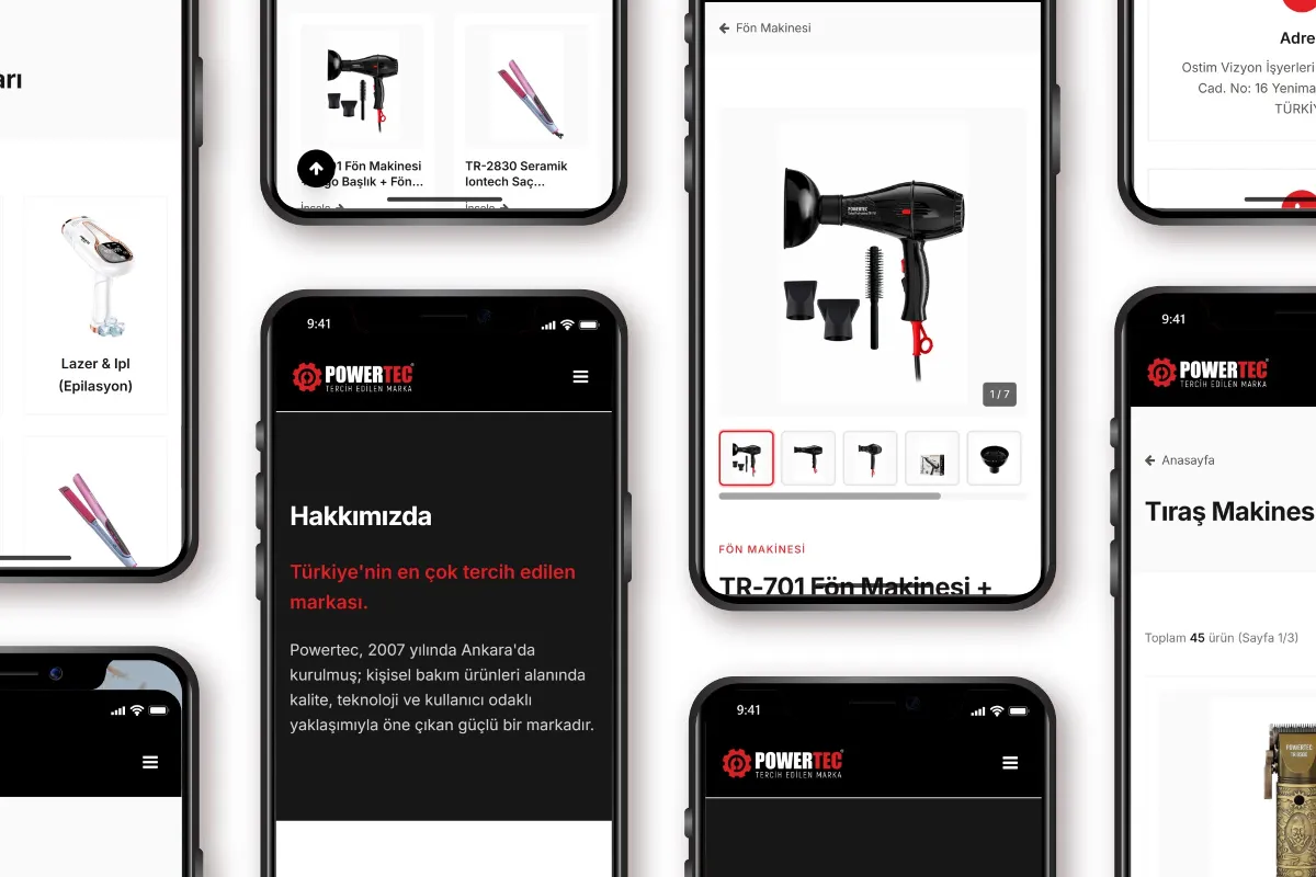 Mobil Uyumlu Web Site Tasarımı